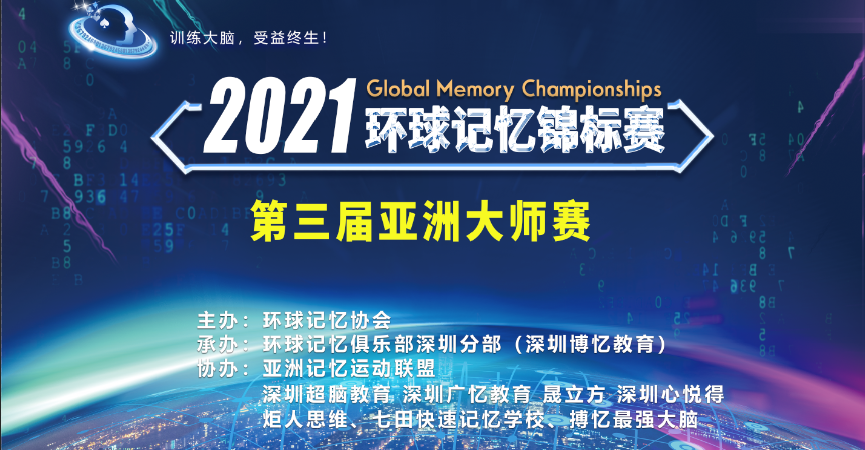 2021环球记忆锦标赛·第三届亚洲大师赛成功举行！
